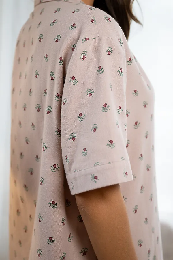 Женская пижама INDEFINI, бежевый - фото 2