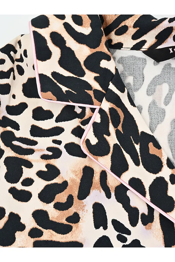 Женская пижама  INDEFINI, бежевый - фото 2