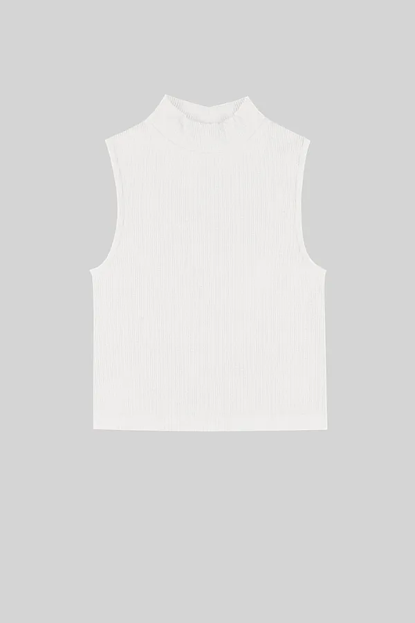 Женская майка INDEFINI, молочный - фото 2