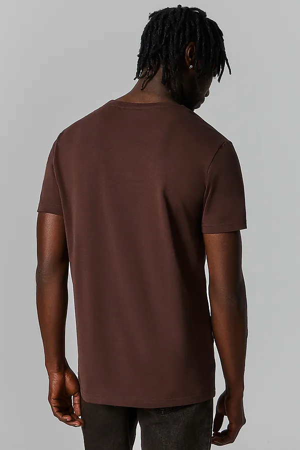 Футболка мужская MARK FORMELLE, кофейное зерно - фото 2