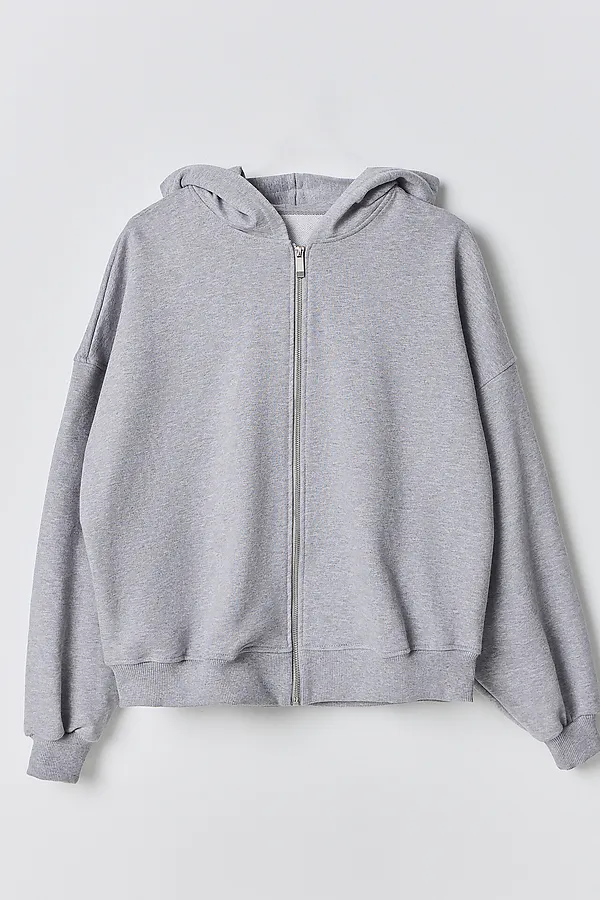 Толстовка женская MARK FORMELLE, серый меланж - фото 2