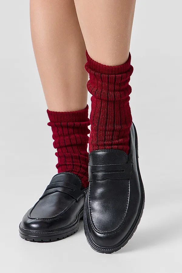 Носки женские MARK FORMELLE, вишневый - фото 2