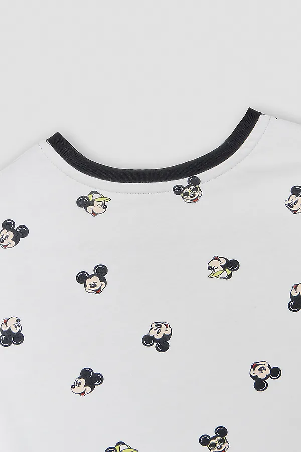 Комплект для мальчиков (футболка, шорты) MARK FORMELLE, мышата на дымке - фото 2