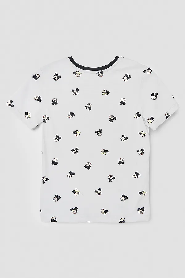 Комплект для мальчиков (футболка, шорты) MARK FORMELLE, мышата на дымке - фото 2