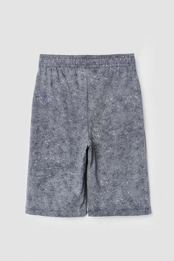 Комплект для мальчиков (джемпер, шорты) MARK FORMELLE, потертости на графите - фото 2