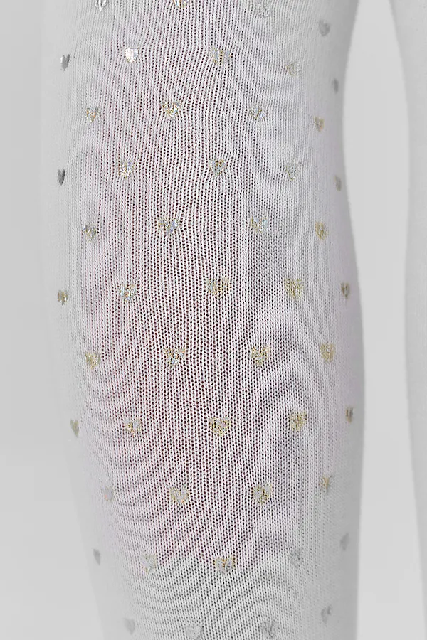 Колготки MARK FORMELLE, белый /сердечки - фото 2