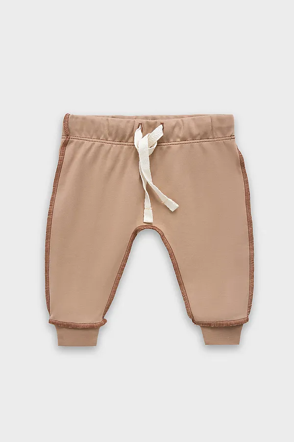 Ползунки детские (3шт.) MARK FORMELLE, молочный +серо-коричневый +бежевый +печать - фото 2