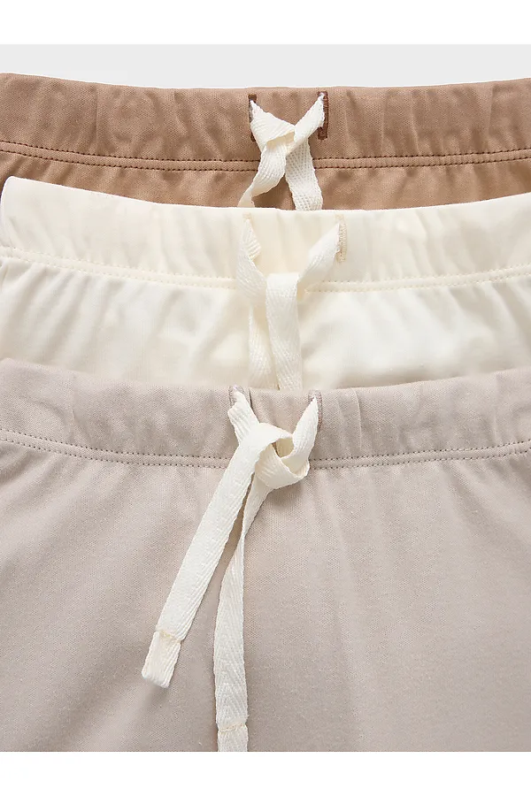 Ползунки детские (3шт.) MARK FORMELLE, молочный +серо-коричневый +бежевый +печать - фото 2