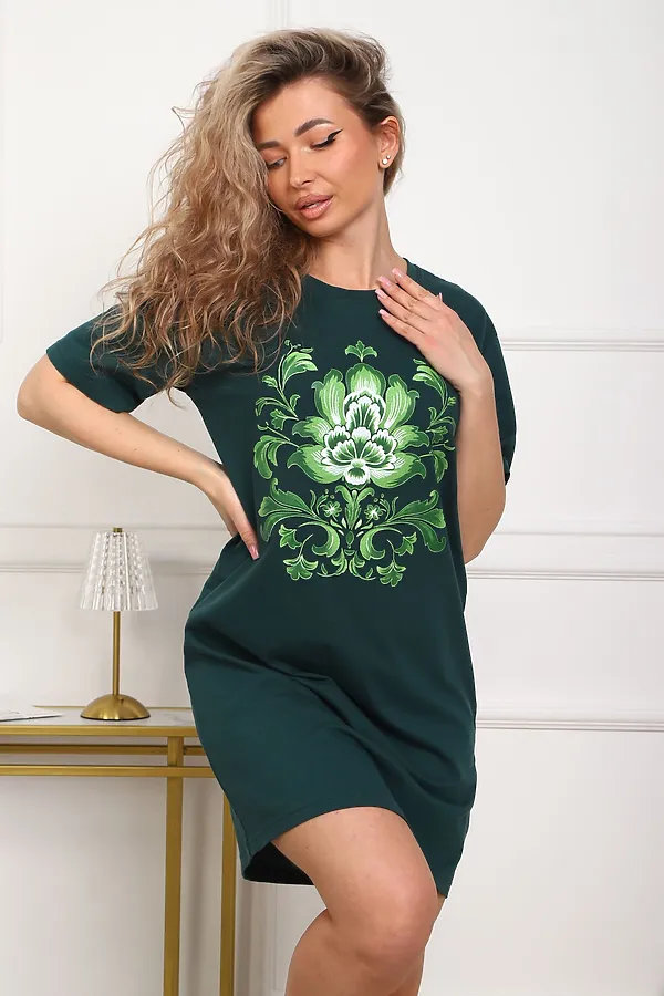 Туника 29534 НАТАЛИ, изумрудный - фото 2