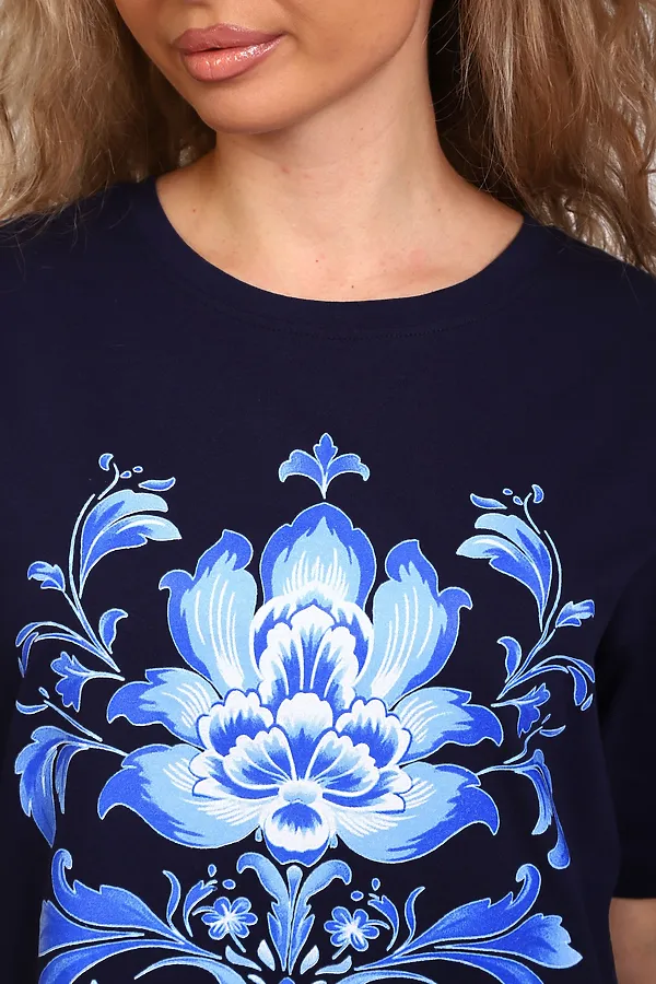Туника 29534 НАТАЛИ, темно-синий - фото 2