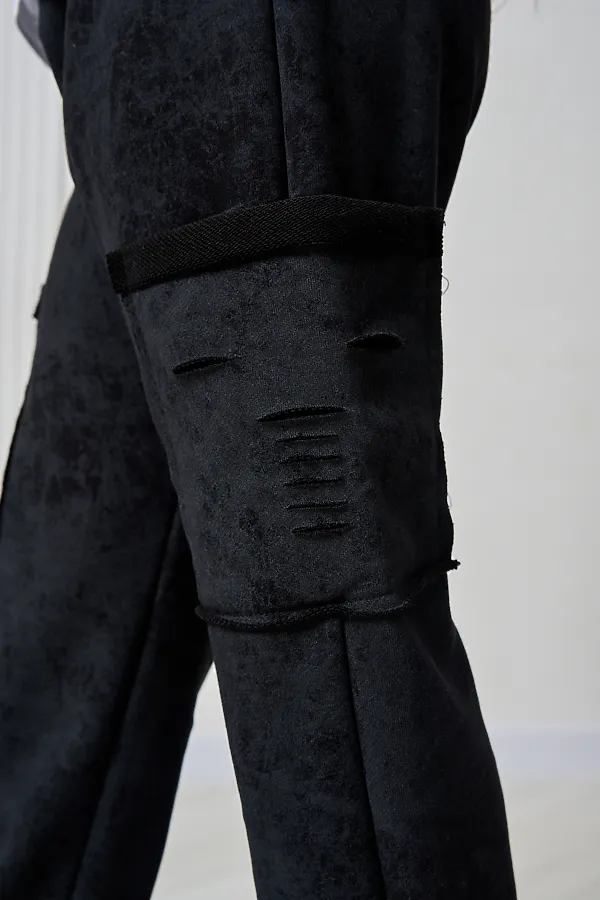 Детские брюки 67195 НАТАЛИ, черный винтаж - фото 2