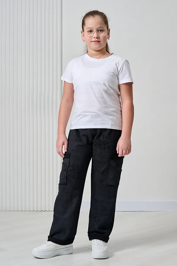 Детские брюки 67195 НАТАЛИ, черный винтаж - фото 2