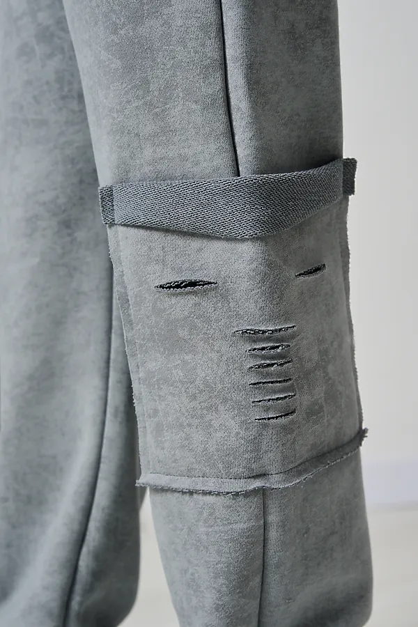 Детские брюки 67195 НАТАЛИ, серый винтаж - фото 2