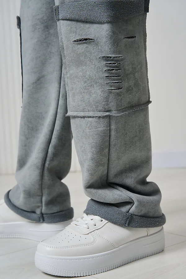 Детские брюки 67195 НАТАЛИ, серый винтаж - фото 2