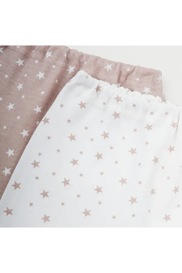 Ползунки 2 шт YOULALA, бежевый - фото 2