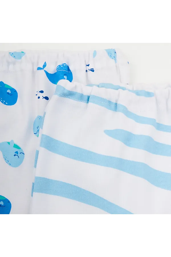 Ползунки 2 шт YOULALA, голубой - фото 2