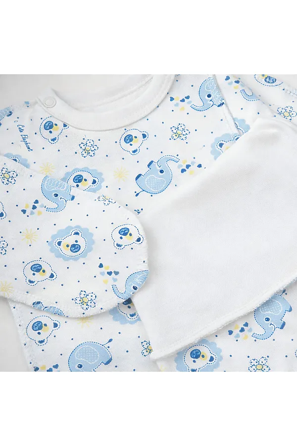 Комплект интерлок YOULALA, голубой - фото 2