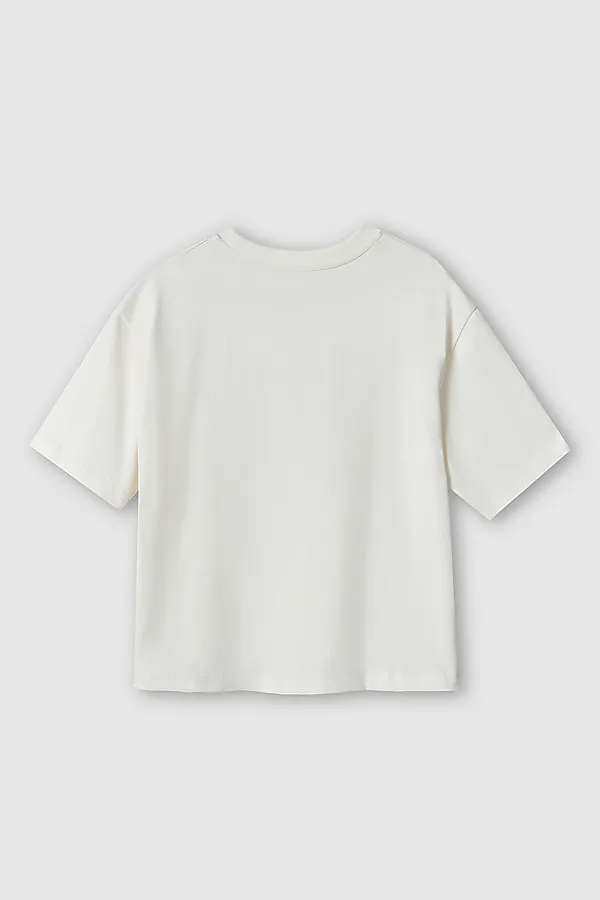 Футболка женская MARK FORMELLE, св. молочный1+печать - фото 2