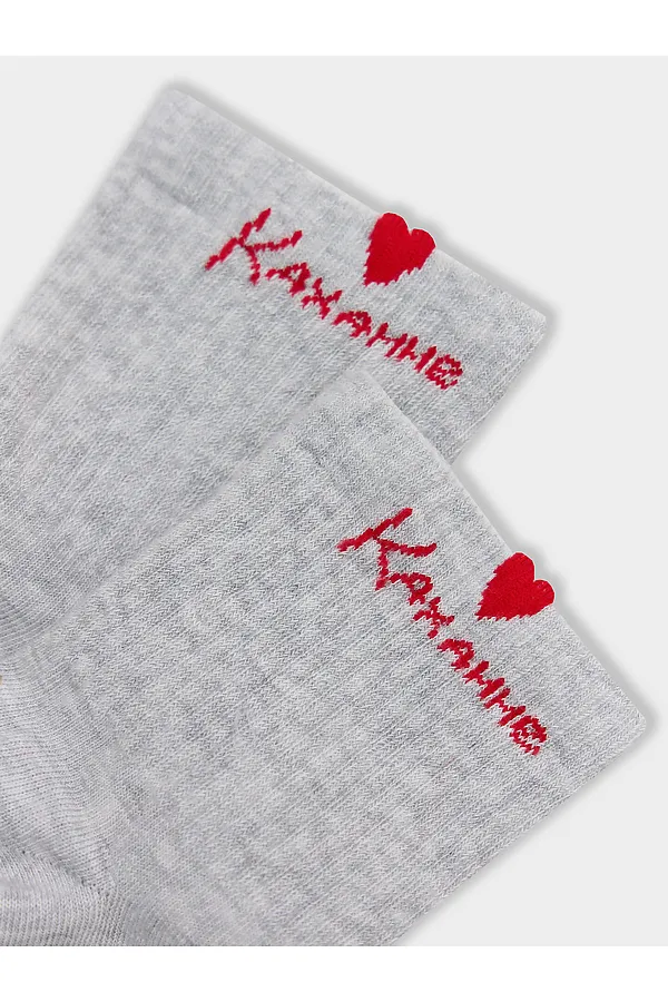 Носки женские MARK FORMELLE, св.серый меланж - фото 2