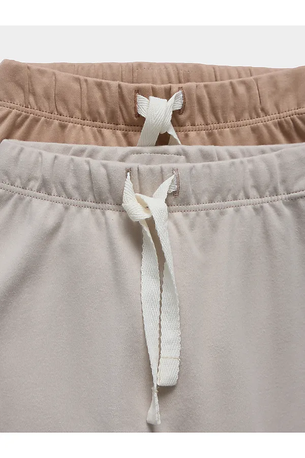 Ползунки детские (2шт.) MARK FORMELLE, серо-коричневый +бежевый - фото 2