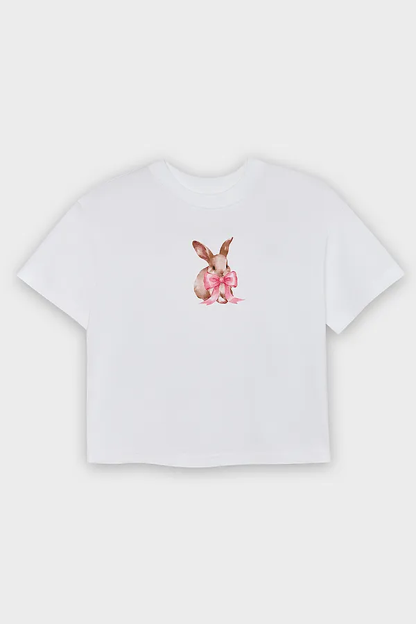 Комплект для девочек (футболка, шорты) MARK FORMELLE, белый +розовая клетка - фото 2