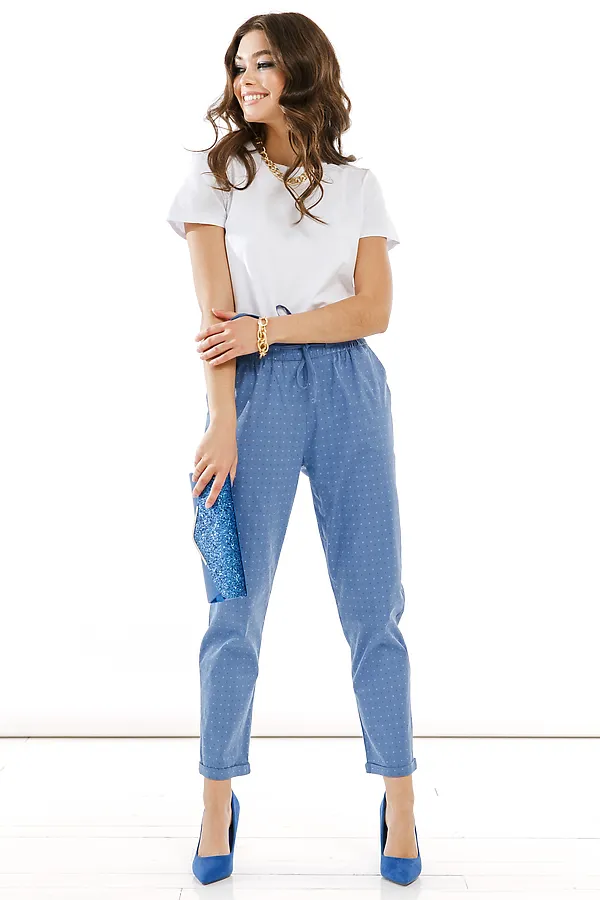 Брюки "Горожанка" LADY TAIGA, джинс - фото 2