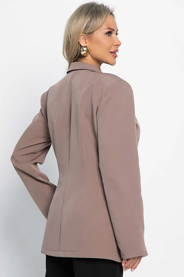 Жакет Вершина успеха LADY TAIGA, какао - фото 2