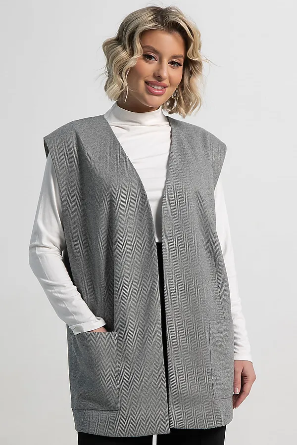 Жилет Заверши образ LADY TAIGA, серый - фото 2