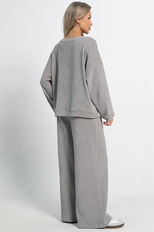 Костюм Августа ХИТ LADY TAIGA, серый - фото 2