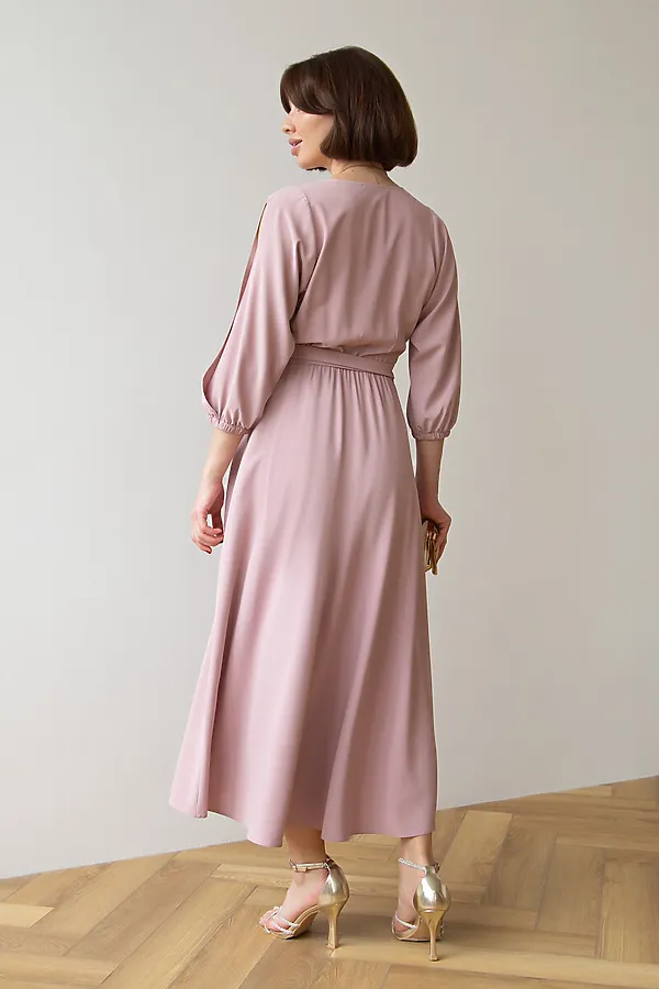 Платье Танго вдвоем LADY TAIGA, пудра - фото 2