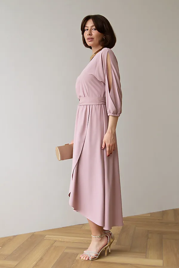 Платье Танго вдвоем LADY TAIGA, пудра - фото 2