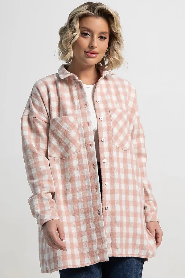 Рубашка Доротея LADY TAIGA, розовая - фото 2