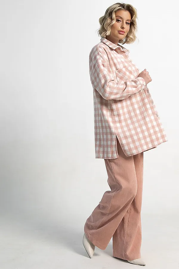 Рубашка Доротея LADY TAIGA, розовая - фото 2