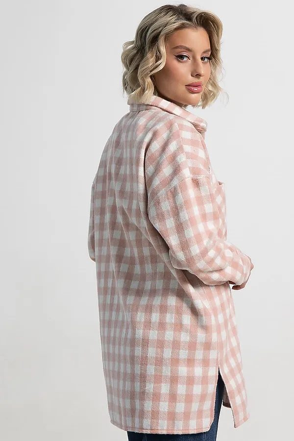 Рубашка Доротея LADY TAIGA, розовая - фото 2