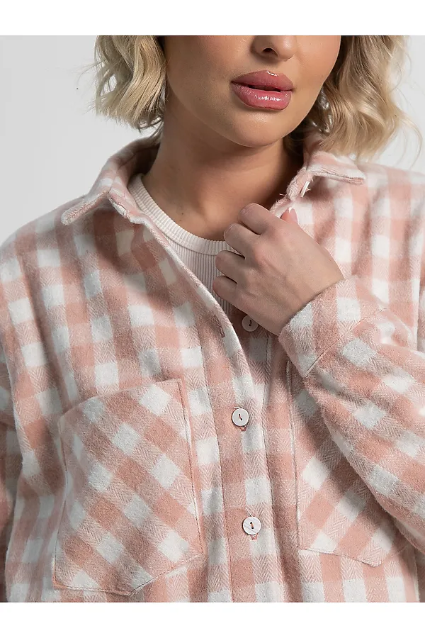 Рубашка Доротея LADY TAIGA, розовая - фото 2