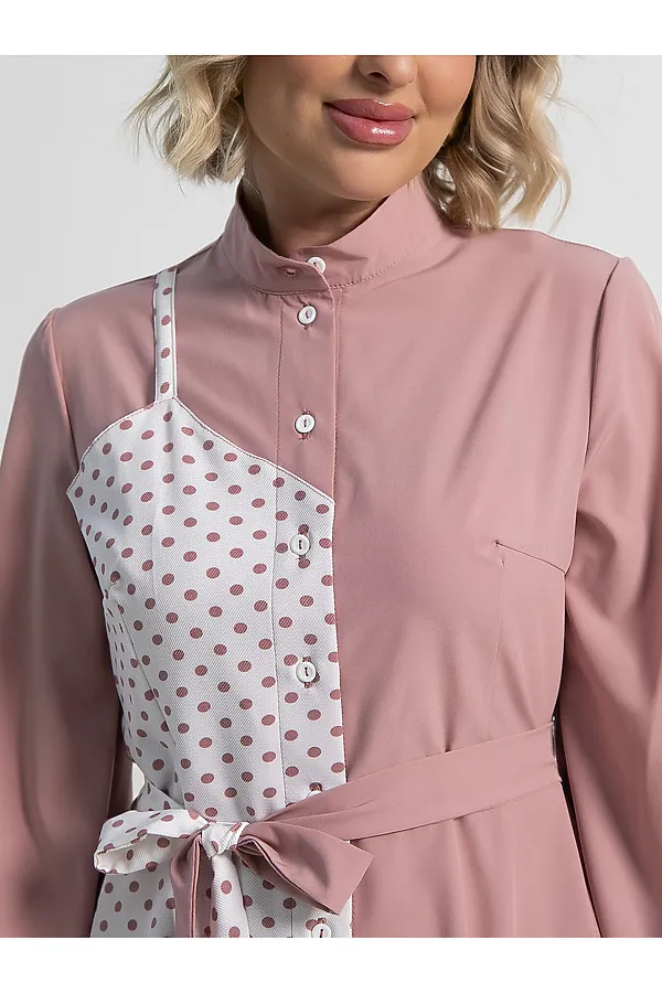 Платье Миледи LADY TAIGA, пудра - фото 2