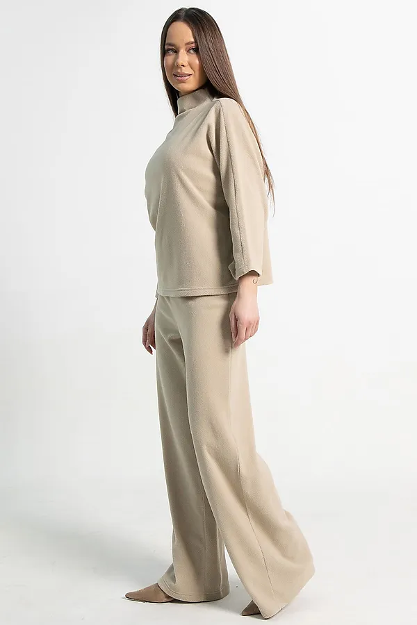 Костюм флисовый Дыхание зимы LADY TAIGA, светло-бежевый - фото 2