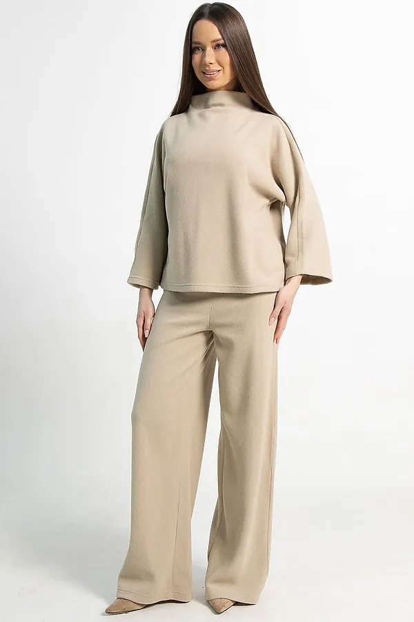 Костюм флисовый Дыхание зимы LADY TAIGA, светло-бежевый - фото 2