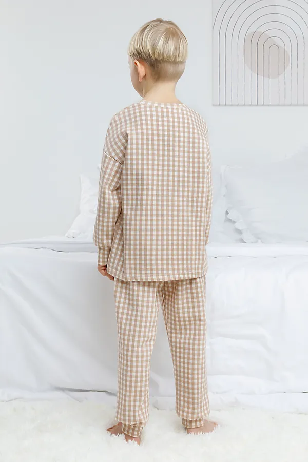 Пижама CROCKID, молочный - фото 2