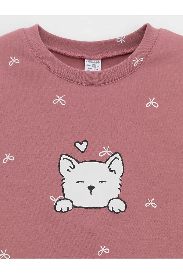 Пижама CROCKID, темная пудра - фото 2