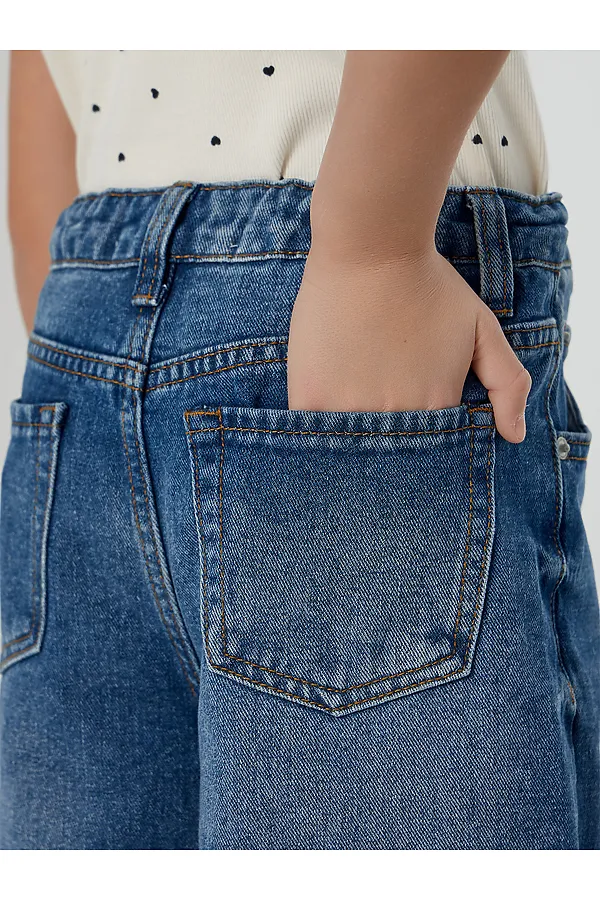 Джинсы для девочек MARK FORMELLE, синий - фото 2