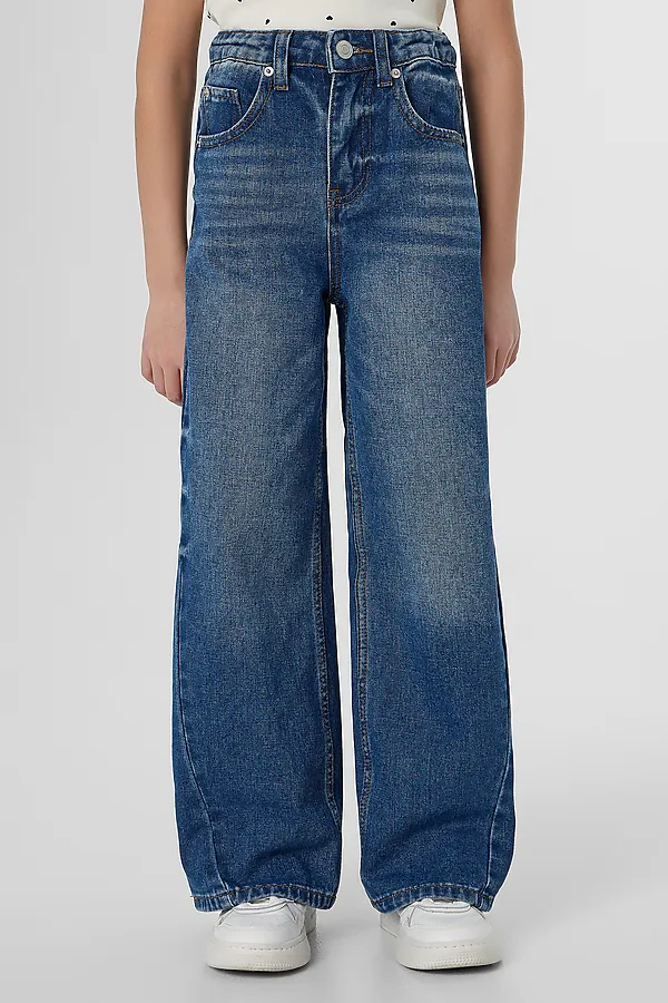 Джинсы для девочек MARK FORMELLE, синий - фото 2