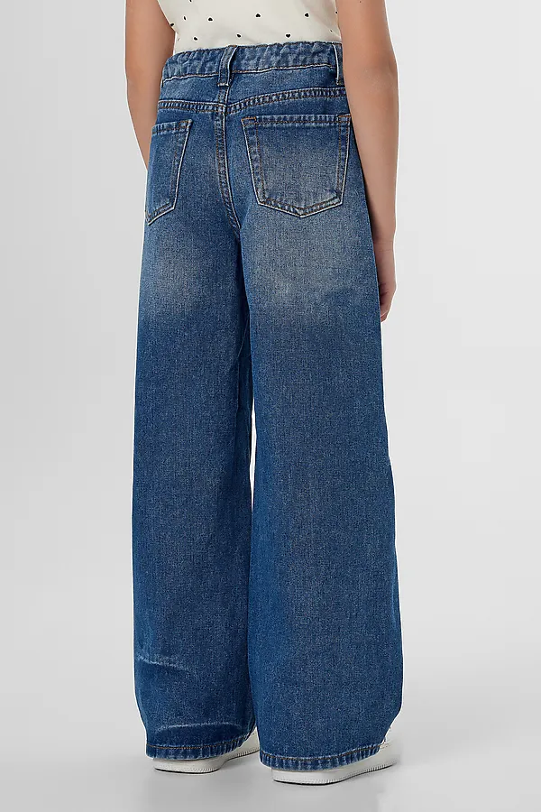 Джинсы для девочек MARK FORMELLE, синий - фото 2