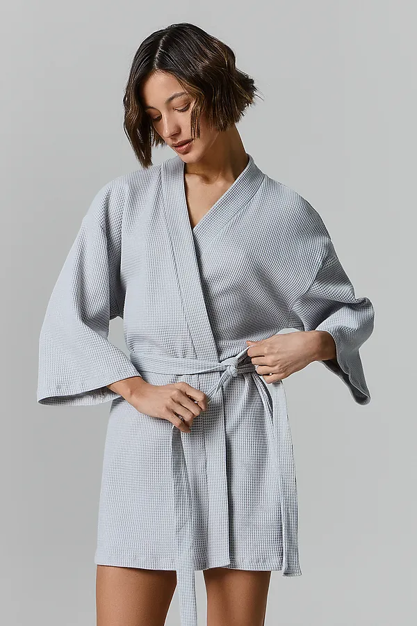 Халат женский MARK FORMELLE, св.серый - фото 2