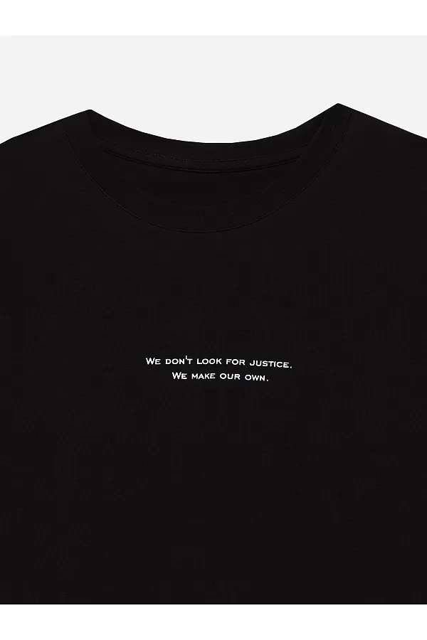 Комплект мужской (футболка, брюки) MARK FORMELLE, черный +клетка на черном - фото 2