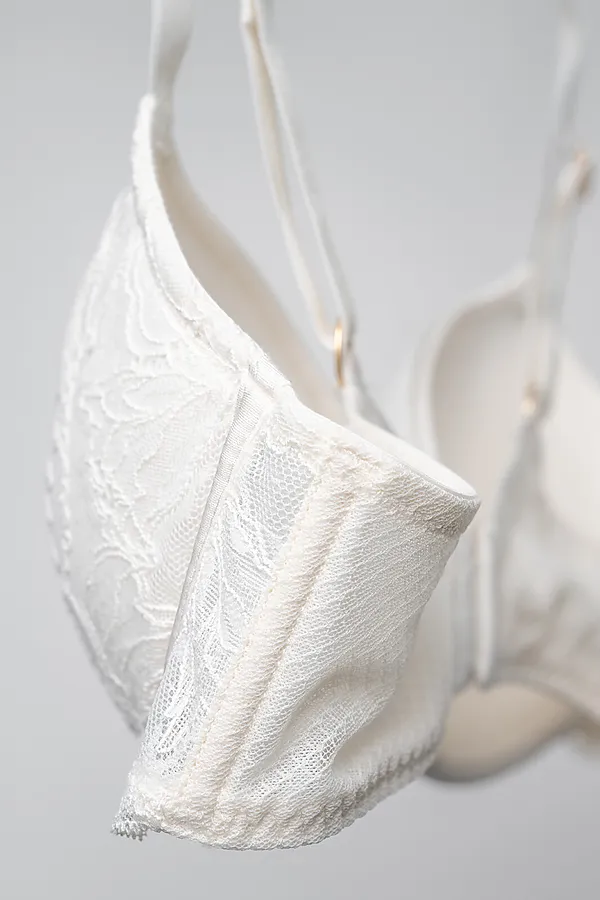 Бюстгальтер INDEFINI, молочный - фото 2