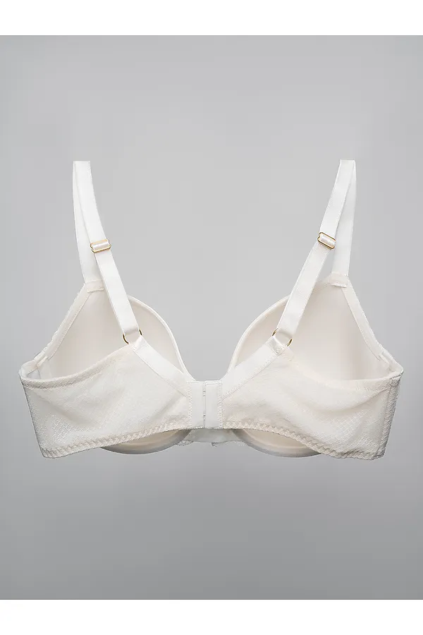 Бюстгальтер INDEFINI, молочный - фото 2