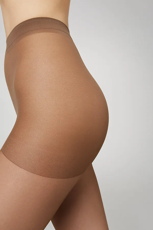 CONTE NUANCE 15 Колготки женские с шортиками CONTE ELEGANT, шаде - фото 2