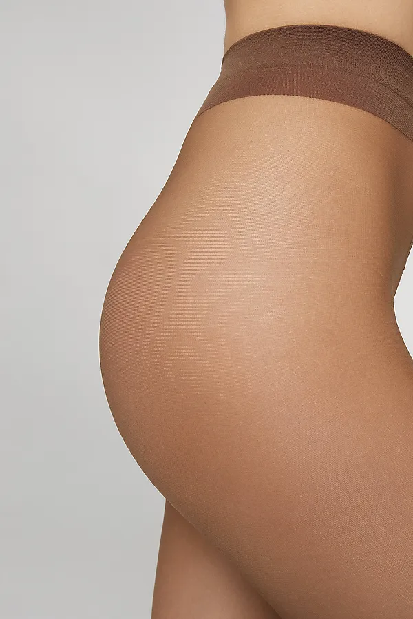 CONTE PRESTIGE 12 Колготки женские с эффектом "нежный шелк" CONTE ELEGANT, шаде - фото 2