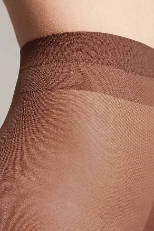 CONTE PRESTIGE 20 Колготки женские с эффектом "нежный шелк" CONTE ELEGANT, мокко - фото 2